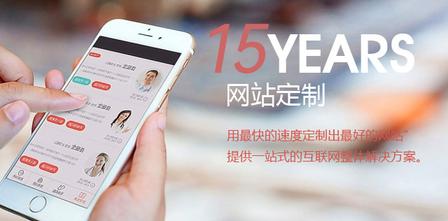 15 年本地网站定制一站式解决方案 15 年本地网站定制一站式解决方案