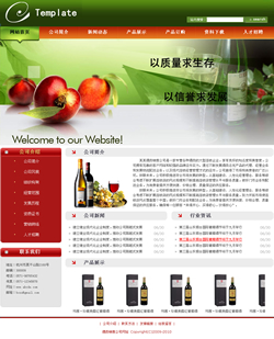 No.4022  酒类销售公司网站